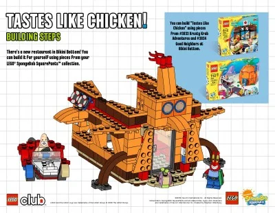SpongeBob Tastes Like Chicken (3833 + 3834)