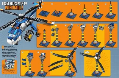 Creator Helicopter to Windmill (4995)