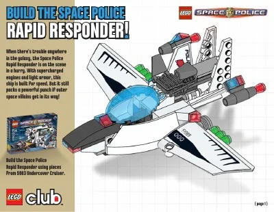 Space Police Rapid Responder (5983)