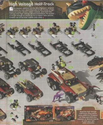 Dino Attack High Voltage Half-Track (7476 + 7475) (Part 2)