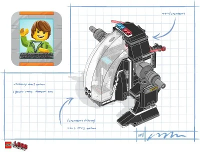The LEGO Movie Police Mech
