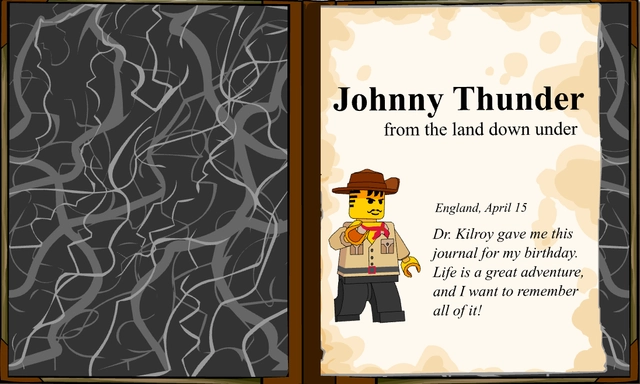 Johnny Thunder Minifig Handbook