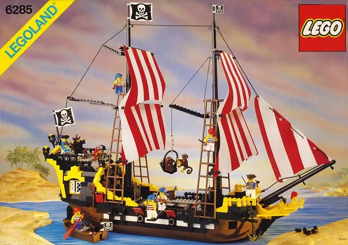 LEGO 6285 Black Seas Barracuda, designed by Niels Milan Pedersen