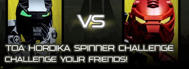 Toa Hordika Spinner Challenge