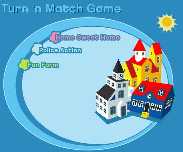 Preschool Turn and Match